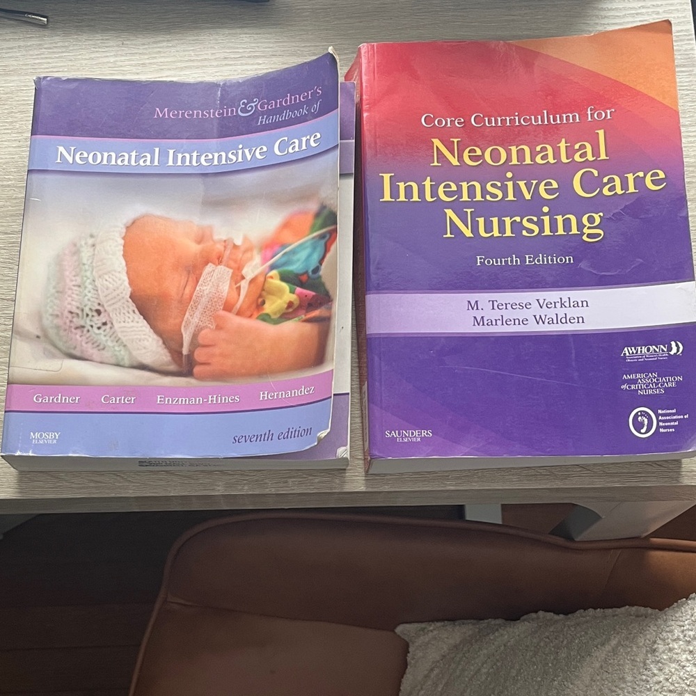 Neonatal Intensive Care Nursing Books
